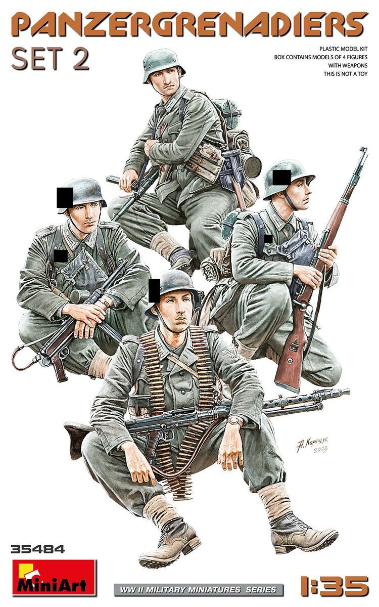 Miniart MA35484 1/35 Panzergrenadiers - Set 2