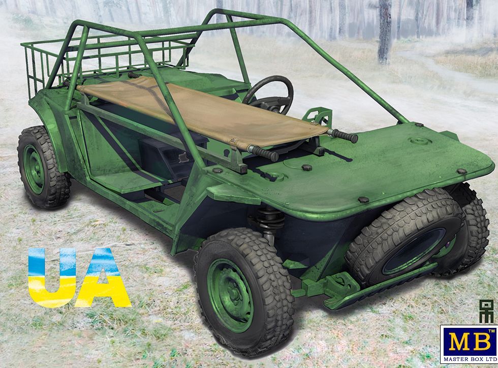 MASTER BOX MB35240 1/35 Buggy Mongoose - The Ukrainian Battlefield Evacuation Version