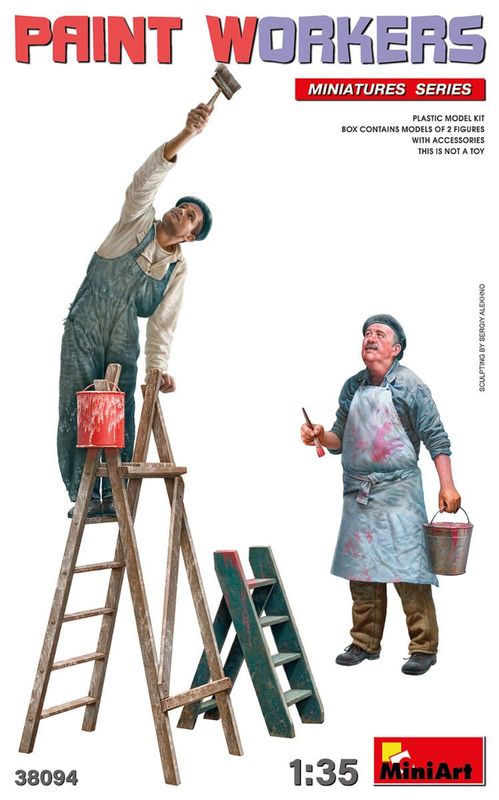 Miniart MA38094 1/35 Paint Workers