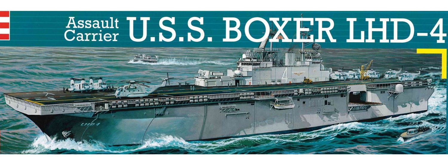 REVELL REV05025 1/700 Assault Carrier USS Boxer LHD-4