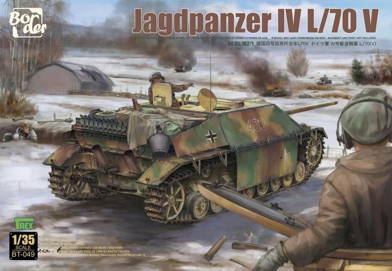 Border Models BMBT049 1/35 Jagdpanzer IV L/70 (V) Border Models BMBT049 1/35 Jagdpanzer IV L/70 (V)