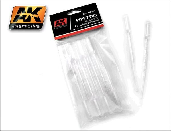 AK AK615 Pippetes - medium size , 7Stck.