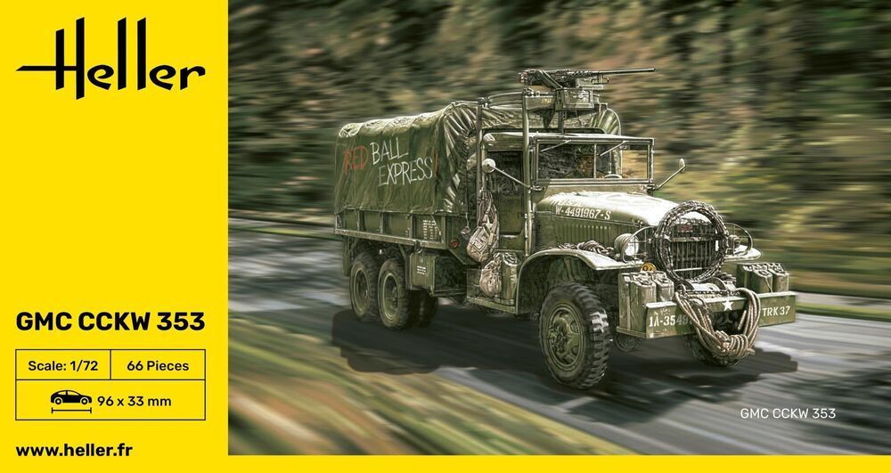 HELLER HE79996 1/72 GMC CCKW 353