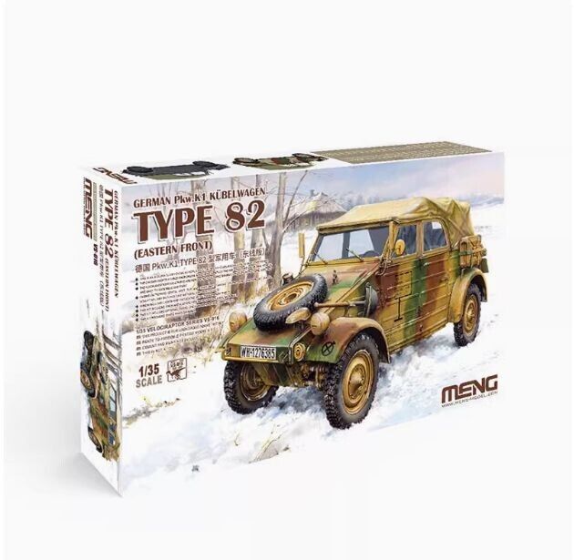 MENG VS016 1/35 German Pkw.K1 Kübelwagen Type 82 - Eastern Front
