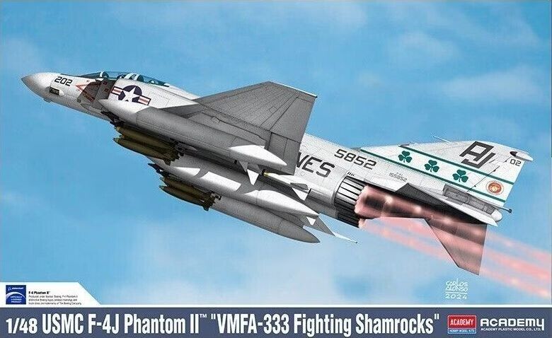 Academy 12356 1/48 F-4J Phantom II - 'VMFA-333 Shamrocks'