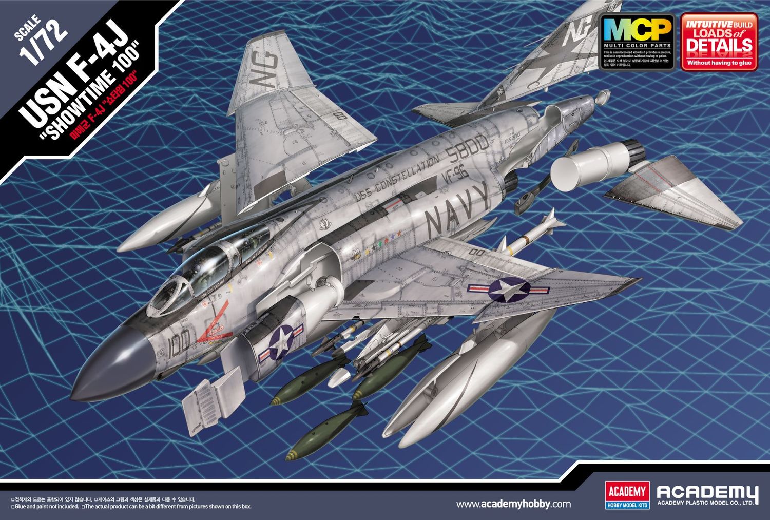 Academy 12515 1/72 USN F-4J - "Show Time 100"
