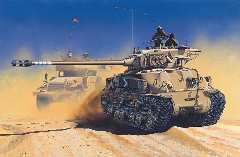 Academy 13254 1/35 I.D.F. M-51 SUPER SHERMAN