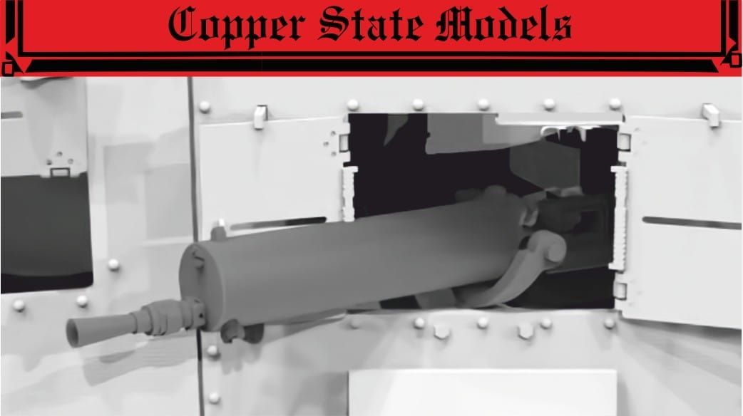 COPPERSTATE CSMA35013 1/35 MG08 w/cradle mount