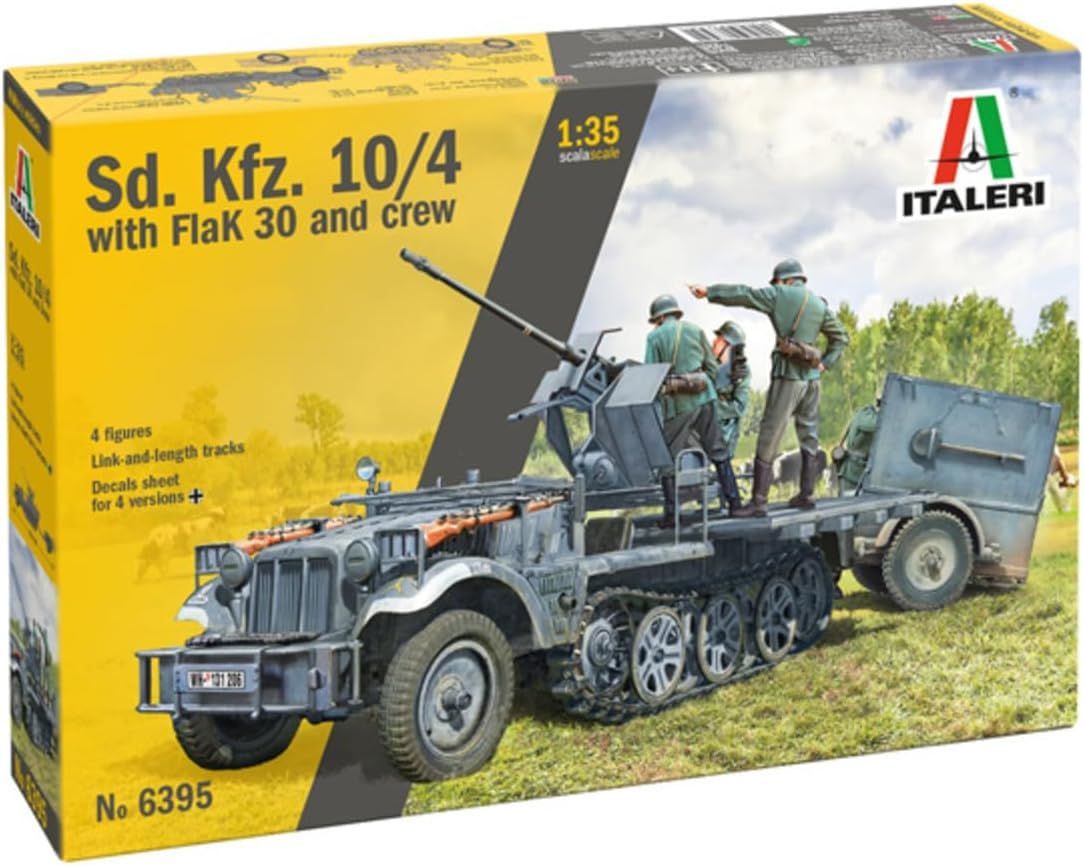 Italeri IT6395 1/35 Sd. Kfz. 10/4 with FLAK 30