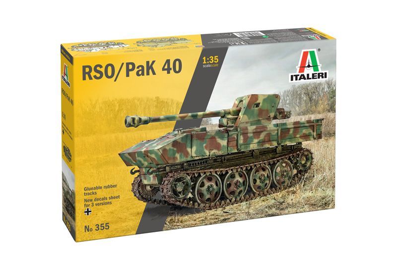 Italeri IT0355 1/35 RSO with PaK 40