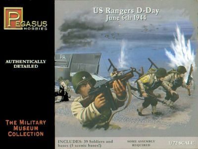 Pegasus PEG7351 1/72 US Rangers D-Day ( June 6th 1944 )