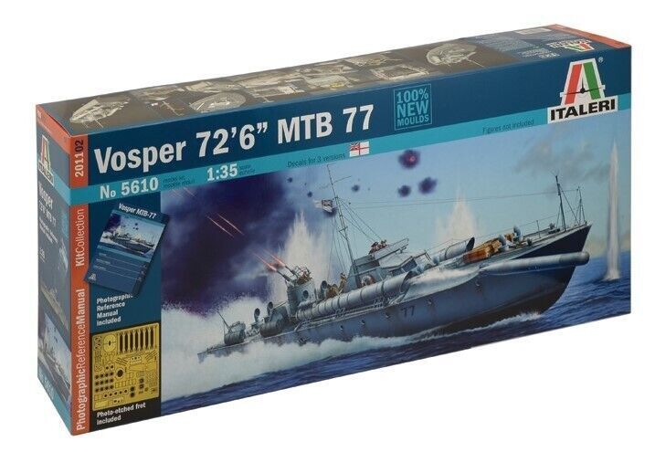 Italeri IT5610 1/35 Vosper 72'6" MTB 77