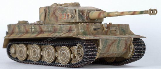 DRAGON ARMOR DR60021 1/72 Sd.Kfz. 181 Ausf. HI Tiger I Late Production sSS-PzAbt 101, France 1944 w/ Zimmerit Coating