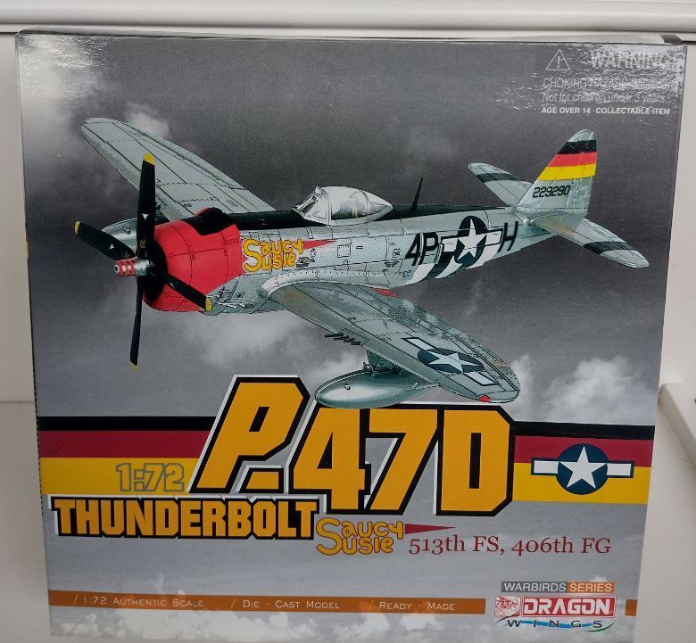 DRAGON WINGS DR50088 1/72 Thunderbolt 513th FS 406th FG 'Saucy Susie'
