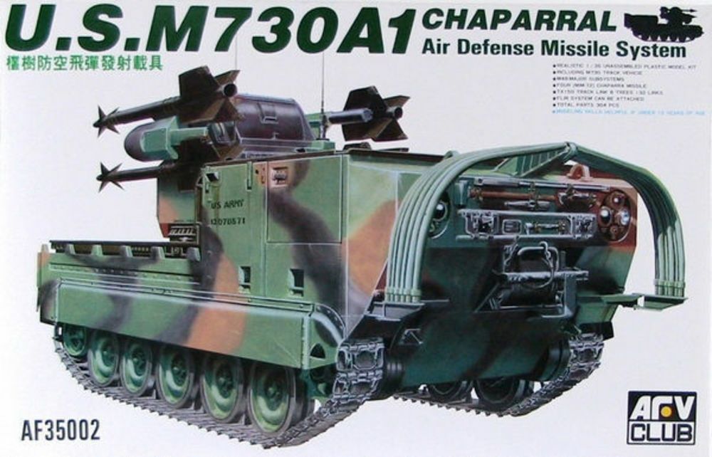 AFV CLUB AFV35002 1/35 US Army M730A1 Chaparral