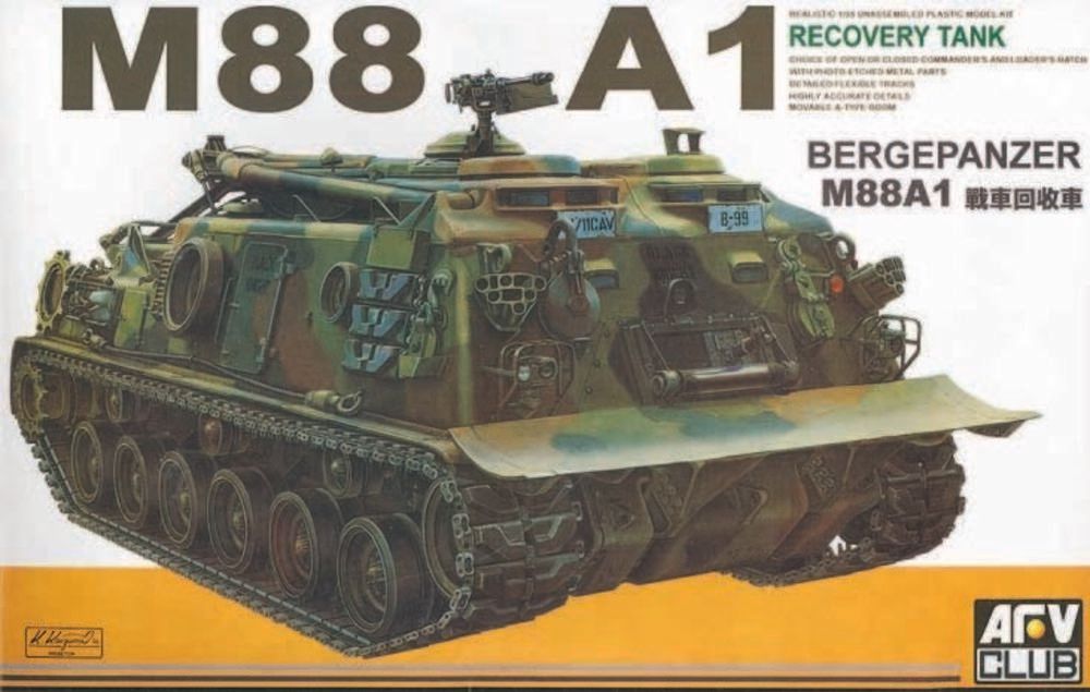 AFV CLUB AFV35008 1/35 M88 A1 Recovery Tank