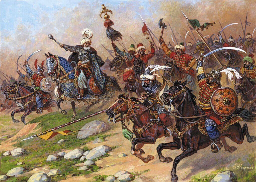 Zvezda ZV8054 1/72 Turkish Cavalry 16-17th Century