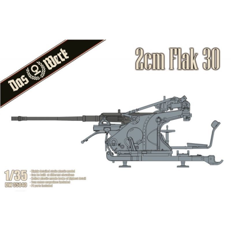 Das Werk DAW35040 1/35 German 2cm Flak 30