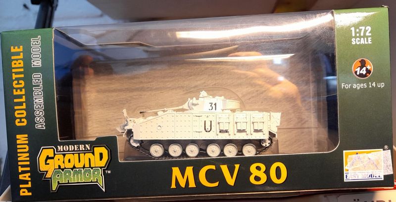 EASY MODEL EM35036 1/72 MCV 80 Warrior UN , 1st Bn, 22nd Chesire Regt. EASY MODEL EM35036 1/72 MCV 80 Warrior UN , 1st Bn, 22nd Chesire Regt.