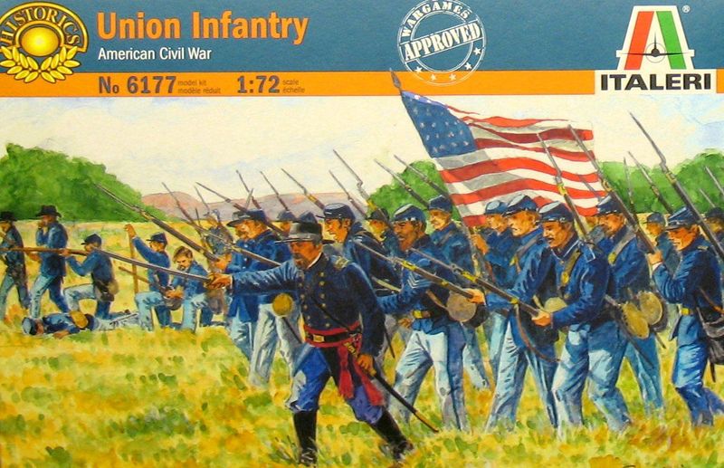 Italeri IT6177 1/72 Union Infantry ( Amer.Civil War ) Italeri IT6177 1/72 Union Infantry ( Amer.Civil War )