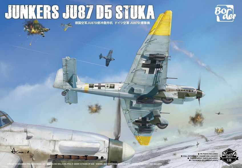Border Models BMBF012 1/35 Junkers Ju87 D5 'Stuka'