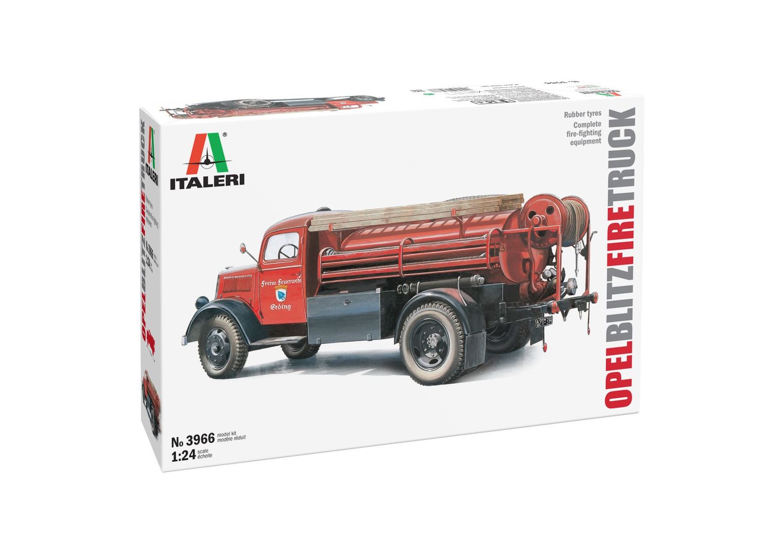 Italeri IT3966 1/24 Opel Blitz Fire Truck