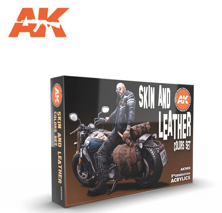 AK AK11613 Skin And Leather Colors Set AK AK11613 Skin And Leather Colors Set