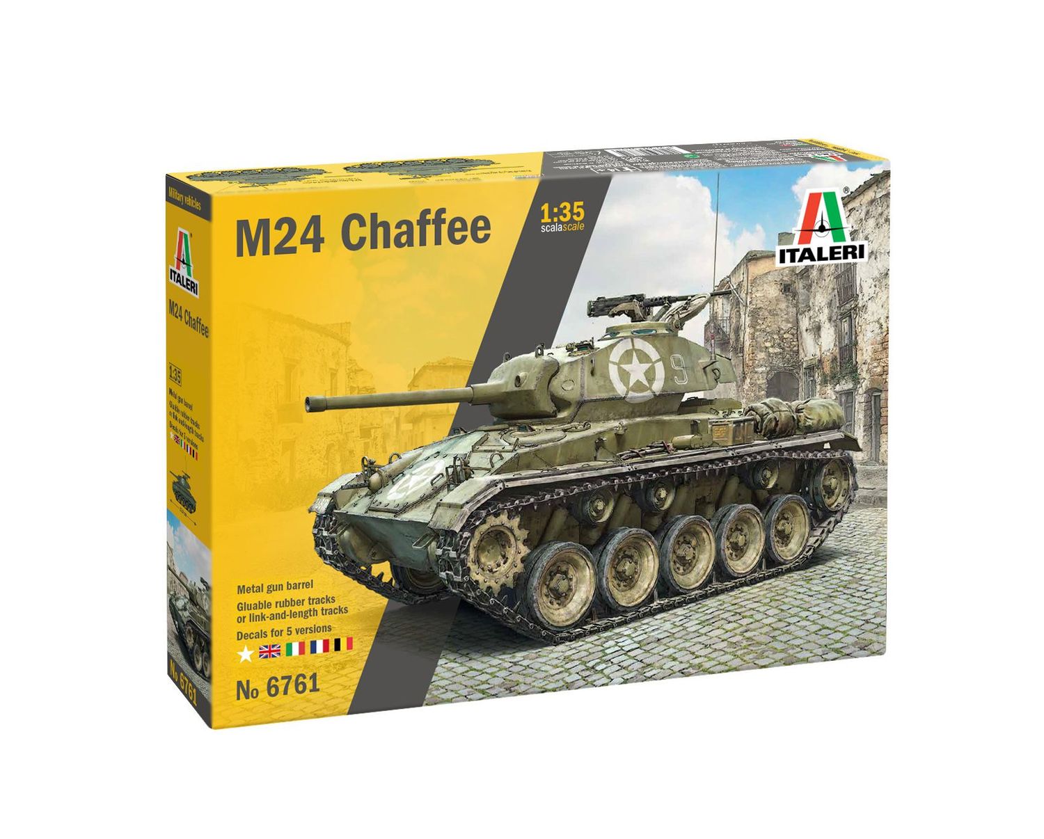 Italeri IT6761 1/35 M24 Chaffee ( 5 Decals Options )