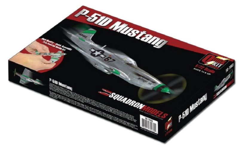 Squadron SQM7003 - 1/72 P-51D Mustang Squadron SQM7003 - 1/72 P-51D Mustang