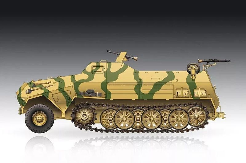 Trumpeter TR07404 1/72 Sd.Kfz.8 Gepanzerte 12t Trumpeter TR07404 1/72 Sd.Kfz.8 Gepanzerte 12t