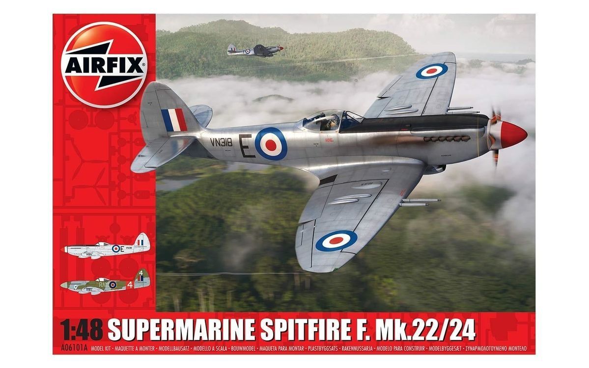 Airfix AF06101A 1/48 Supermarine Spitfire F.Mk.22/24 - ANGEBOT !!