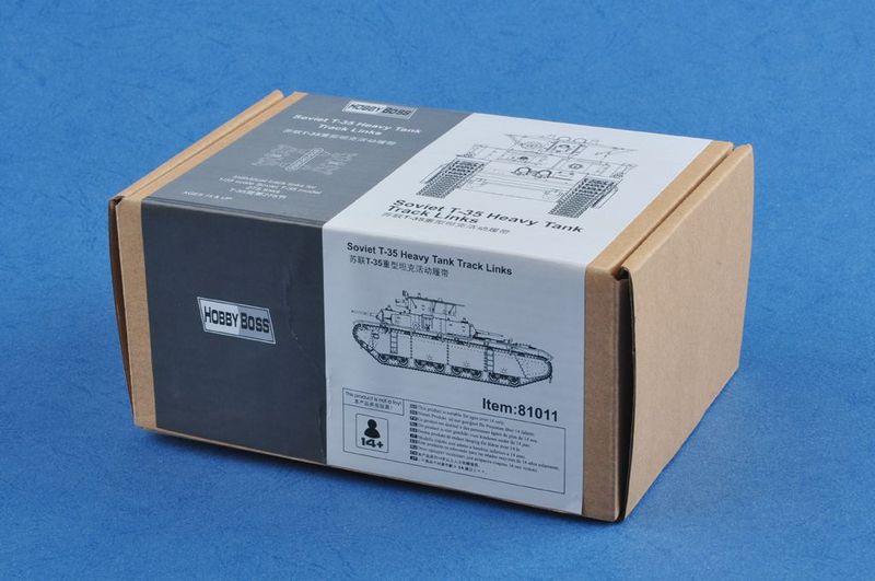 Hobby Boss HB81011 1/35 Soviet T-35 Heavy Tank Track Links Hobby Boss HB81011 1/35 Soviet T-35 Heavy Tank Track Links