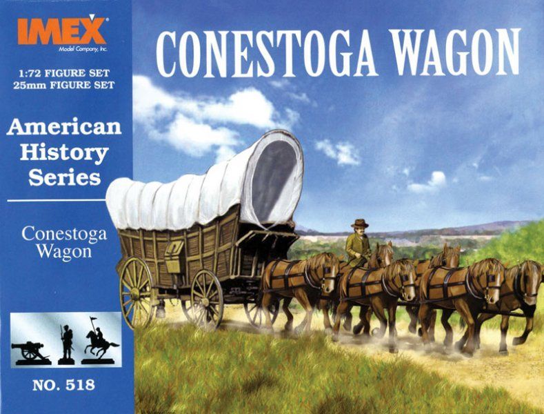 IMEX IMEX518 1/72 Conestoga Wagon