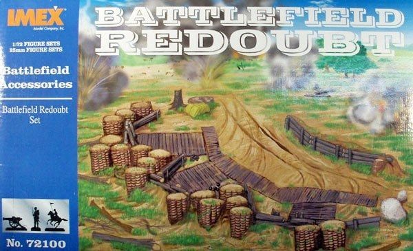 IMEX IMEX72100 1/72 Battlefield Redoubt IMEX IMEX72100 1/72 Battlefield Redoubt