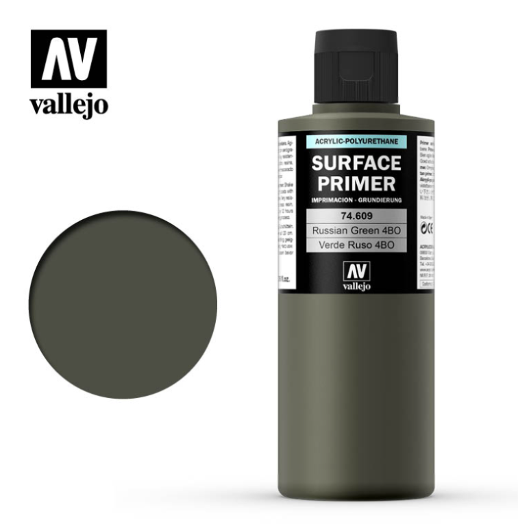 VALLEJO VAL74609 Surface Primer Russian Green 4BO