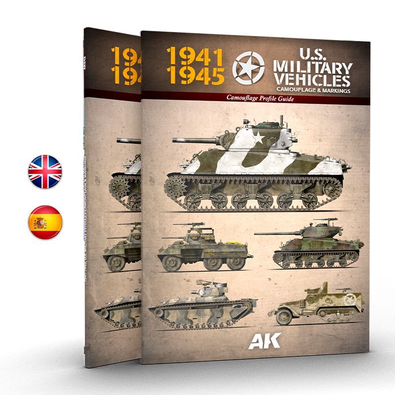 AK INTERACTIVE AK0642 U.S. MILITARY VEHICLES – CAMOUFLAGE PROFILE GUIDE AK INTERACTIVE AK0642 U.S. MILITARY VEHICLES – CAMOUFLAGE PROFILE GUIDE