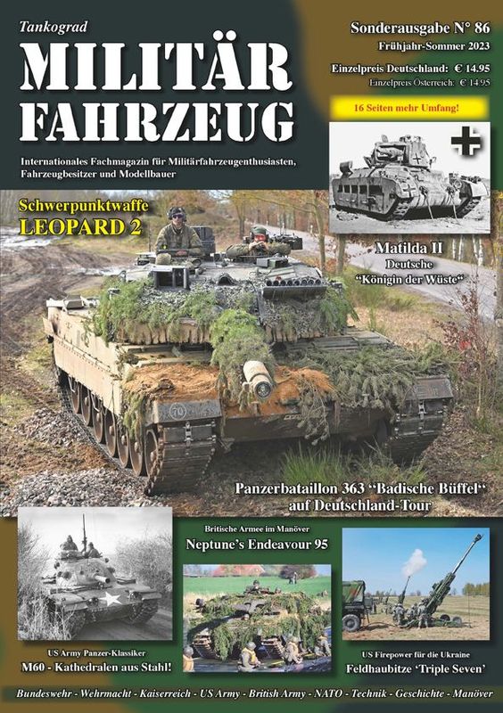 TANKOGRAD TG86 - Mängelexemplar mit leichten Lagerspuren TANKOGRAD TG86 - Mängelexemplar mit leichten Lagerspuren