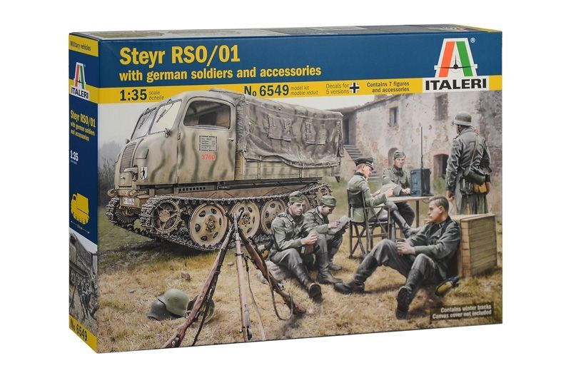 Italeri IT6549 1/35 Steyr RSO/01 w/German Soldiers