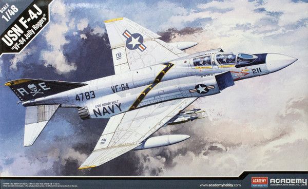 Academy 12305 1/48 USN F-4J "VF-84 Jolly Rogers"