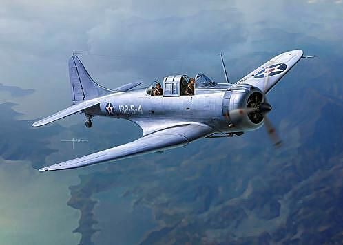 Academy 12331 1/48  USMC SBD-1 Dauntless "Pearl Harbor"