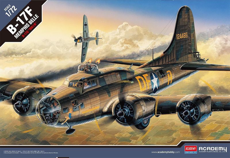 Academy 12495 1/72 B-17F 'Memphis Belle' Academy 12495 1/72 B-17F 'Memphis Belle'