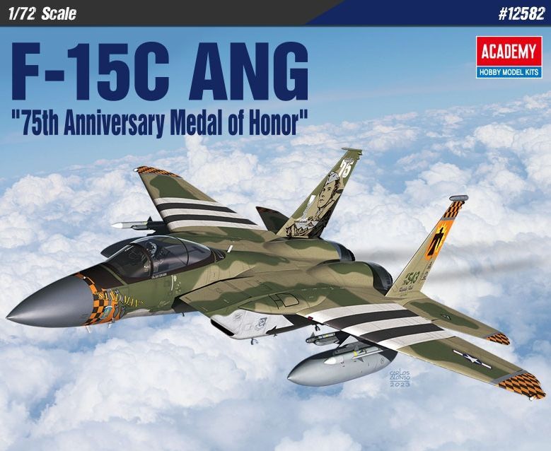 Academy 12582 1/72 F-15C ANG '75th Anniversary Medal Of Honor'
