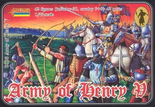 STRELETS STRE0006 1/72 Army of Henry V - 100 Years War
