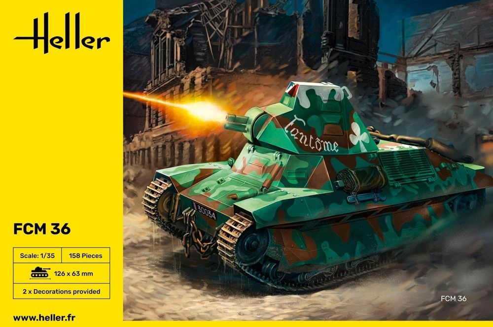 HELLER HE30322 1/35 FCM 36