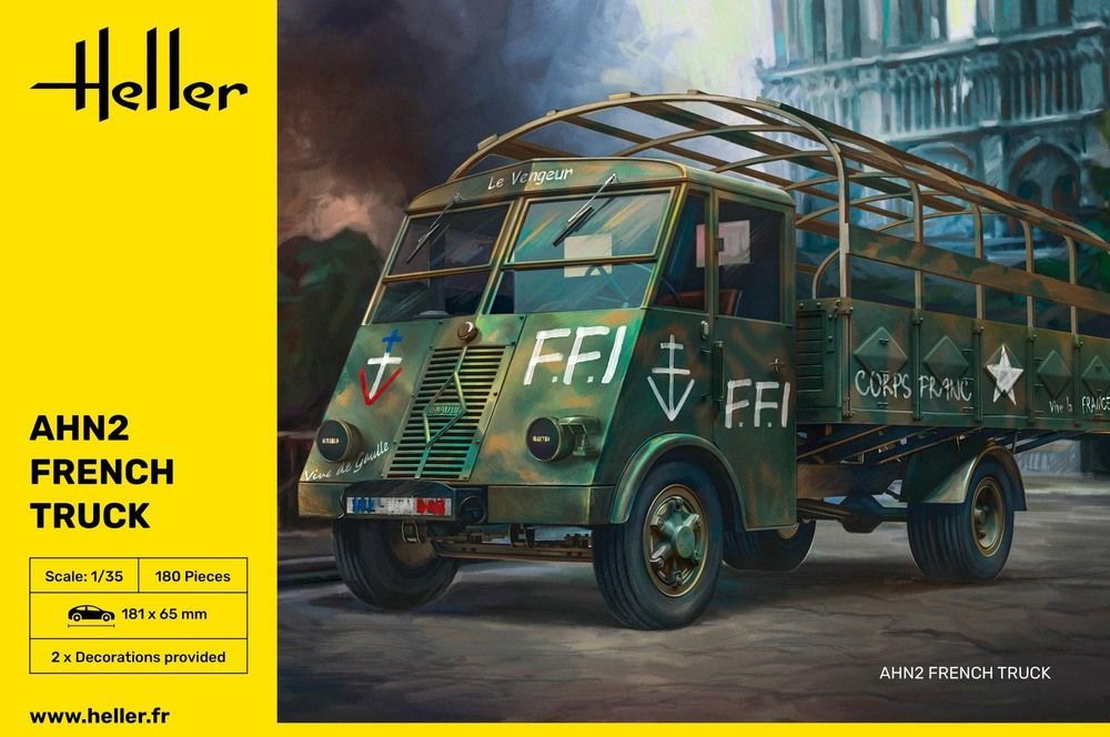 HELLER HE30324 1/35 AHN2 French Truck