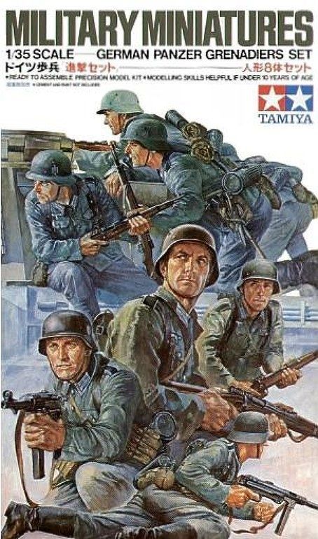 TAMIYA TM35061 1/35 German Panzer Grenadiers