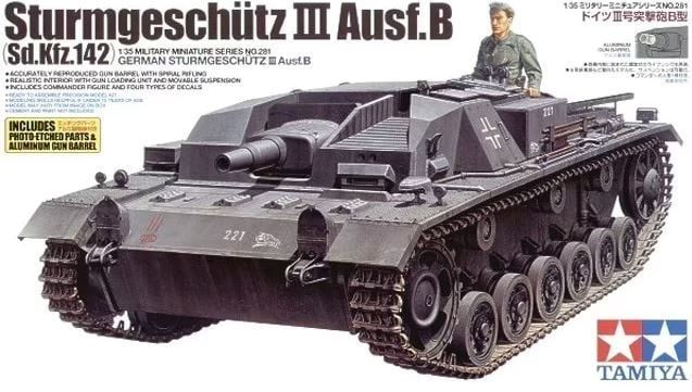 TAMIYA TM35281 1/35 German Sturmgeschütz III , Ausf. B
