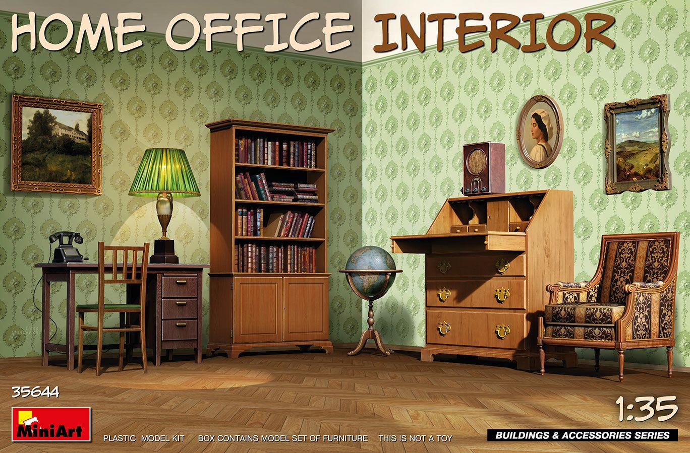 Miniart MA35644 1/35  Home Office Interior