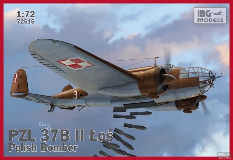 IBG IBG72515 1/72 PZL 37B II ŁOŚ - Polish Bomber - ANGEBOT !!
