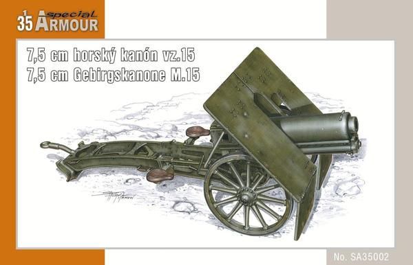 Special Armour SA35002 1/35 7,5 cm Gebirgskanone M.15 Special Armour SA35002 1/35 7,5 cm Gebirgskanone M.15